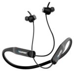 BLAUPUNKT BE120 Touch Wireless in-Ear Neckband with Touch for On-Off (Volume Control On The Phone) Premium Style, No Need to Charge for & Days, 40 Hrs Playtime (Black)