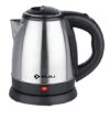 Bajaj KTX 1.2 Litre DLX Electric Kettle | 1350W Kettle With Stainless Steel Body | Cordless Operation | Auto Shut-Off Mechanism | 2-Yr Warranty 【Silver & Black】