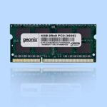 GEONIX 4GB DDR3L 1600 Mhz| Laptop RAM for Standard & Gaming PC | 2Rx8 | 204 Pin | (5 Years Warranty)