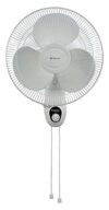Bajaj Esteem 400 MM Double String Wall Mount Fan | Adjustable Oscillating & Tiltable Wall Fan | 100% Copper Motor | 3-Speed Control | Voltage Protection | High Air Delivery | 2-Yrs Warranty 【White】