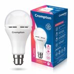 Crompton 12 Watt Emergency LED Bulb | B22 Base | Upto 4 Hour Battery Back Up | Cool Day Light (Pack of 1)