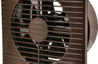 Hewa Onyx 6 inch (150mm) Ventilation Fan Pure Copper Motor 150 mm Exhaust Fan(Brown)