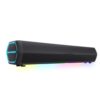 Blaupunkt Newly Launched SBA20 Pro 25W Bluetooth Soundbar with 2000mAh Battery I RGB Lights I Honeycomb Design I AUX, Bluetooth, USB & TWS I BT Speaker for TV, Mobile, PC, Laptops