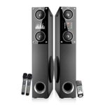 Home Intex Mm USB Speaker Tw 16000 Fmub(Dual), Black