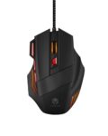 Viksterx M190 Wired Gaming Mouse With High Precision Sensors, Multi Colour Led Lighting, Upto 7200 Dpi For Precision Gaming, 1.5M Braided Cable And Upto 3 Million Clicks