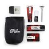 Wild Stone 7 Essentials Grooming Kit With Ultra Sensual After Shave Lotion 50Ml, Shaving Cream 78Gm, Shaving Brush, Deodorant 150Ml, Soap 125Gm, Ultra Sensual Pouch And Free Razor|