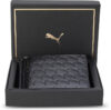 Puma Men Black Genuine Leather Wallet(4 Card Slots)