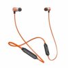 Maxx Neckband Nx4 – Cutting-Edge Wireless Bluetooth Neckband Earphones With Magnetic Design, Lightweight Build, Long Stand-By Time, Ipx6 Water Resistance, And Advanced Features For Immersive Audio Bliss | Up To 11 Hours For Extended Conversations | 90Db±3Db For Crystal-Clear Sound | Enjoy Up To 10 Hours Of Your Favorite Music (Black & Orange)