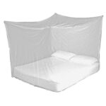 Divyanshi Mosquito Net || White Rectangular Fine Mesh Mosquito Net For Single Bed/Double Bed, 3X6.5 Insect Protection Repellent, Perfect For Indoors And Outdoors
