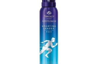 Yardley Male Gentleman Sporting League Body Lemon Spray – Pace 150Ml, 1 Count