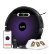 Ilife V3S Max Robotic Vacuum & Mop, 40 Days Dust Storage Bag & Washable Dustbin, 3000Pa, Best For All Indian Flooring, Pet Hair Friendly, Wi-Fi & Gh, Alexa, Cleans Up To 2000 Sq. Ft.