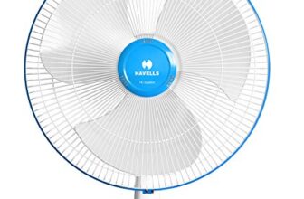 Havells Swing Lx High Speed 400Mm Table Fan (Cool Blue)