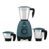 Havells Eso 750 Watt Mixer Grinder | 3 Stainless Steel Jars With Handles | 304 Rust-Resistant Ss Blades | 21000 Rpm High-Speed Motor | 5-Year Motor Warranty | Heavy-Duty Mixie (Teal)