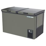Voltas Cvf320Dd P/Cvf320Da4-P-Pl Double Door Deep Freezer Cum Chiller, 320 Liters, Convertible, Grey Latest