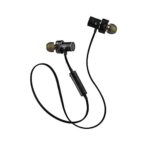 Celestech Cts02 Dual Driver Sports Bluetooth Wireless Earphone With Extra Bass And In Built Mic – Black