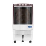 Home Maharaja Whiteline Maxberg Desert Air Cooler| 200W | 85 L Large Tank| Portable Desert Cooler for Home |Anti-bacterial Honeycomb Pads | 4-way airflow| Inverter Compatible Cooler | 2 Yr Warranty