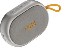Home boAt Stone 110, 15 Hrs Playback, TWS Connectivity, Compact Design 3 W Bluetooth Speaker(Groovy Grey, Mono Channel)