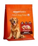 Home Amazon Basics Dry Dog Food | 1 Kg Trial Pack| Chicken & Rice | with Real Chicken Meat | Kibble for Adult Dogs | Packed with Protein | Suitable for All Breeds