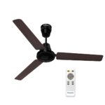 Home Crompton Energion HS Wood 1200mm (48 inch) High Speed 5S Energy Efficient BLDC Ceiling Fan (Dark Walnut), Pack of 1