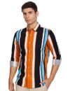 Jack & Jones Slim Fit Shirts (1933672_Russet Orange_M)