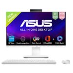 Home ASUS AiO V470,13th Gen Intel Core i5-13420H, 27″ FHD,100Hz,All-in-One PC(16GB RAM/1TB SSD/Windows 11/Office 24/Retractable Camera/with Wireless Keyboard & Mouse/M365 Basic (1Year)*) V470VA-KWPE005WS