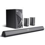 Home Boat Aavante Bar 3200D Pro, Dolby Audio, 400W Sound, Wireless Satellite Speakers, 5.1CH, DSP for Crystal Clear Sound, Bluetooth Sound bar, Home Theatre Soundbar Speaker (Premium Black)