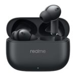 Home realme Buds T310 True Wireless in-Ear Earbuds with 46dB Hybrid ANC, 360° Spatial Audio, 12.4mm Dynamic Bass Driver, Upto 40Hrs Battery and Fast Charging (Vibrant Black)