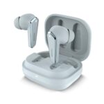 Home Noise Buds N1 in-Ear Truly Wireless Earbuds with Chrome Finish, 40H of Playtime, Quad Mic with ENC, Ultra Low Latency(up to 40 ms), Instacharge(10 min=120 min), BT v5.3(Ice Blue)