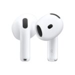 Home Apple AirPods 4 Wireless Earbuds, Bluetooth Headphones, Personalised Spatial Audio, Sweat and Water Resistant, USB-C Charging Case, H2 Chip, Up to 30 Hours of Battery Life, Effortless Setup for iPhone