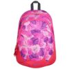 F Gear Amari 12L Small Kids School backpack with Organizer Bottle compartment Water resistant lightweight, Gifts for Men Women Boys Girls Adults, Casual/College/Travel Bag (Tropical pink and purple)