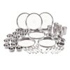 Neelam Stainless Steel 24 Gauge Premium 42 Pieces Dinner Set, Ideal Gifting Dinner Set, Ideal for Special Occasions Like Anniversary, Wedding, Housewarming Party, Dishwasher Safe, Silver