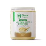 Home Bhumi Organic Natural Multani Mitti Powder, Bentonite Clay for Skin and Hair Care, 400g