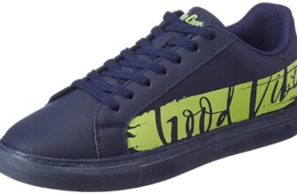 Lee Cooper Men’s LC4842A Leather Casual Shoes for Men_Blue_43