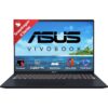 ASUS Vivobook 16,Snapdragon X,Copilot+ AI PC(Qualcomm Adreno iGPU/45TOPS/16GB RAM/512GB SSD/FHD+/16″/Backlit Keyboard/Windows 11/M365 Basic (1Year)*/Office Home 2024/Quiet Blue/1.88 kg)X1607QA-MB049WS