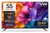 VW ( Visio World 140 cm (55 inches) Pro Series 4K Ultra HD Smart QLED Google TV VW55GQ1 (Black)