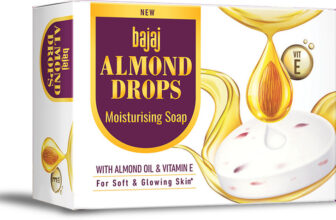 Bajaj Almond Drops Moisturizing Soap 100Gm Pack Of 4(4 X 100 G)