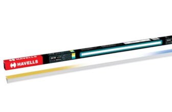 Havells 20W 3 in 1 LED Batten Tubelight|Energy Efficient|Three Color Temperatures(Warm White,Neutral White,Cool White)|Upto 4KV Surge Protection Upto 4KV|Made in India |(Triyca)| Pack of 1