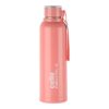 Cello Puro Steel-X Benz 900 Inner Steel Insulated Water Bottle 650ml, Peach | ISI Certified | BPA Free, Leakproof | Sturdy & Durable | Ideal for Office, College, Gym, Cycling, Camping & Outdoor Sports