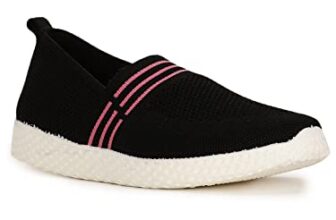 Bata Womens E- Stella Sneaker, Black, (5596523), 3 UK