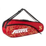 Silver`s Warrior Badminton Kit-Bag (Red)