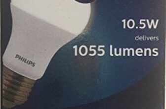 Philips Base E27 10.5-Watt LED Bulb (Pack of 4, Cool Day Light)