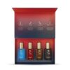 Set Wet AM/PM Gift Set 4×20 ml Premium Scent with Long Lasting Fragrance Perfume – 80 ml (For Men)