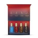 Home Set Wet AM/PM Gift Set 4×20 ml Premium Scent with Long Lasting Fragrance Perfume – 80 ml (For Men)