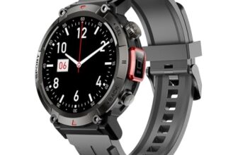 Cult Ranger XR1-1.43″ AMOLED Display,Outdoor Rugged Smartwatch for Men, Bluetooth Calling, 8 Days Battery, Continous Heart Rate,100+ Sports Mode, Live Cricket Score, Built-in Flashlight, Free Strap