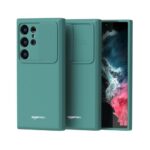 Home AmazonBasics Optik Armor Back Cover Case for Samsung Galaxy S23 Ultra (Poly Carbonate + TPU | Abyss Green)