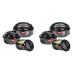 Home MILTON Ernesto Inner Stainless Steel Jr. Casserole Set of 3 (420 ml, 850 ml, 1.43 litres), Grey | Easy to Carry | Serving | Stackable (Pack of 2)