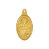 Bangalore Refinery 24k (999) Gold Coin Pendants 1gm (Lord Ganesh)