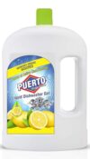 Puerto Dishwash Gel Refill Can, (Lemon) – 1 Ltr (Pack of 4)| Leaves No Residue and foul smell| Grease Cleaner For All Utensils |Super Saver Pack