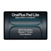 OnePlus Pad Lite with Biggest Battery in Segment 9340 mAh, Massive 11″ (27.94 cm) Display with 500 nits Brightness & 11 Hours of Video Playback, 6GB RAM 128GB Storage, Wi-Fi Connectivity, Aero Blue