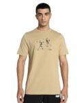 Home Puma Men’s Graphic Print Regular Fit T-Shirt (628385_Prairie Tan